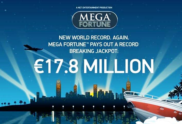 Mega Fortune jackpot vinst till lycklig svensk casino vinnare!